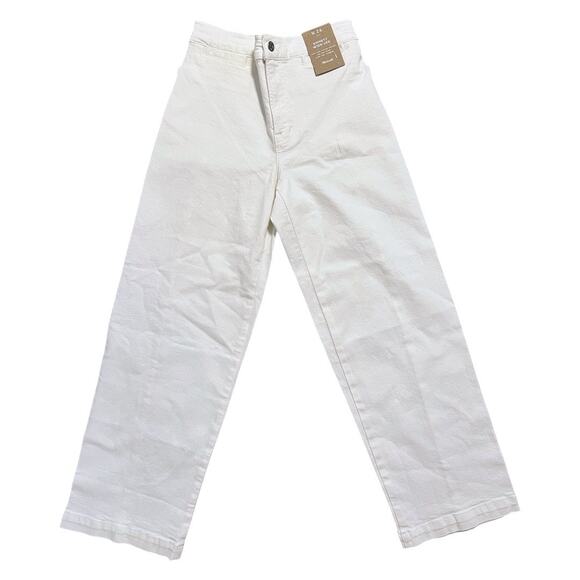 Madewell The Emmett Wide-Leg Crop Jean: - Picture 5 of 5